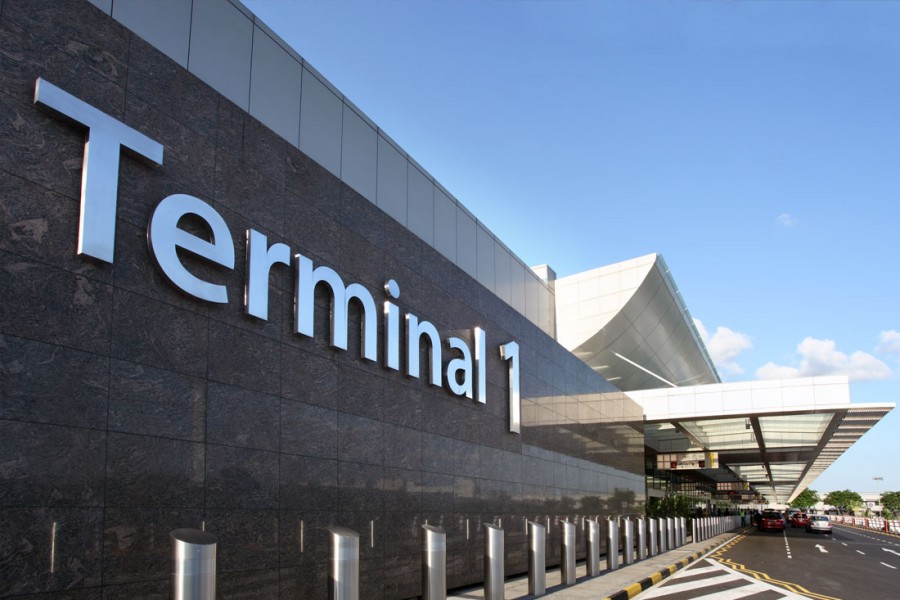 changi airport terminal 1 exterior